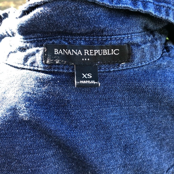 Banana Republic Denim Button Up Shirt - Picture 8 of 8